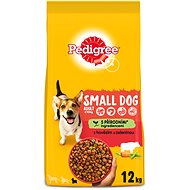 Pedigree granule hovězí se zeleninou pro dospělé psy malých plemen 12kg - Granule pro psy