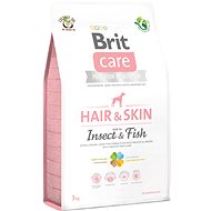 Brit Care Dog Hair&Skin Insect&Fish 3 kg - Granule pro psy