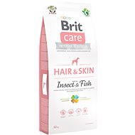 Brit Care Dog Hair&Skin Insect&Fish 12 kg - Granule pro psy
