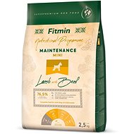 Fitmin dog mini maintenance lamb & beef 2,5 kg - Granule pro psy