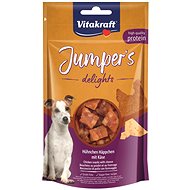 Vitakraft Dog pochoutka Jumpers delight kuřecí se sýrem 80g - Pamlsky pro psy
