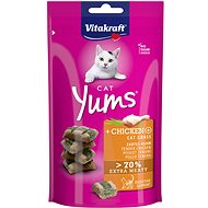 Pamlsky pro kočky Vitakraft pochoutka Cat Yums kuřecí s trávou 40g - Pamlsky pro kočky