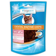 Pamlsky pro kočky Bogadent Dental Enzyme Chips Fish 50g