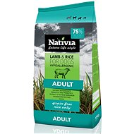 Granule pro psy Nativia Adult lamb & rice 15 kg
