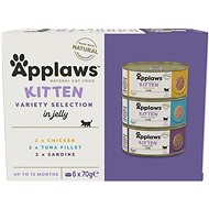 Konzerva pro kočky Applaws konzerva Kitten multipack 6 × 70 g - Konzerva pro kočky