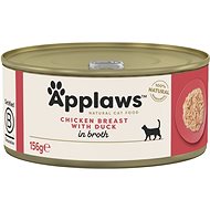 Applaws konzerva Cat kuřecí prsa a kachna 156 g - Konzerva pro kočky