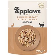 Applaws kapsička Cat kuřecí prsa a divoká rýže 70 g - Kapsička pro kočky
