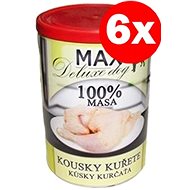 MAX Deluxe Chicken Pieces 400g - Canned Dog Food