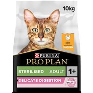 Pro Plan cat Sterilised delicate digestion s kuřetem 10 kg - Granule pro kočky