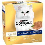 Gourmet gold (8 × 85 g) – paštiky - Paštika pro kočky