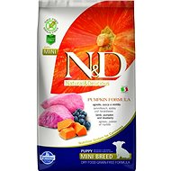 N&D PUMPKIN grain free dog puppy mini lamb & blueberry 7 kg - Granule pro štěňata