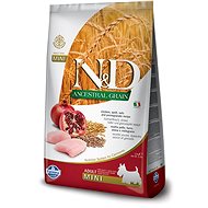N&D low grain dog adult mini chicken & pomegranate 7 kg - Granule pro psy