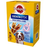 Pamlsky pro psy Pedigree Dentastix Daily Oral Care dentální pamlsky pro psy středních plemen 28 ks 720 g