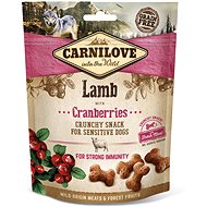 Pamlsky pro psy Carnilove dog crunchy snack lamb with cranberries with fresh meat 200 g