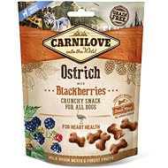 Carnilove dog crunchy snack ostrich with blackberries with fresh meat 200 g - Pamlsky pro psy