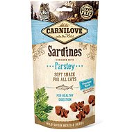 Pamlsky pro kočky Carnilove cat semi moist snack sardine enriched with parsley 50 g