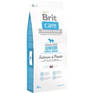 Granule pro štěňata Brit Care grain-free junior large breed salmon & potato 12 kg