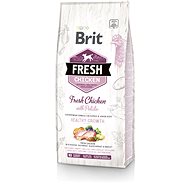 Brit Fresh chicken with potato puppy healthy growth 12 kg - Granule pro štěňata