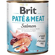 Brit Paté & Meat Salmon 800 g - Konzerva pro psy