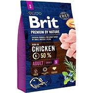 Brit Premium by Nature Adult S 3 kg - Granule pro psy