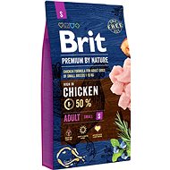 Brit Premium by Nature Adult S 8 kg - Granule pro psy