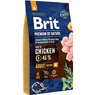 Granule pro psy Brit Premium by Nature Adult M 8 kg 