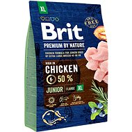 Brit Premium by Nature Junior XL 3 kg - Granule pro štěňata