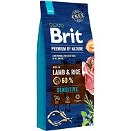 Brit Premium by Nature Sensitive Lamb  15 kg - Granule pro psy