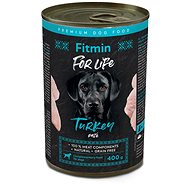 FFL dog tin turkey 400 g - Konzerva pro psy
