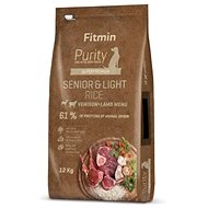Granule pro psy Fitmin dog Purity Rice Senior&Light Venison&Lamb - 12 kg