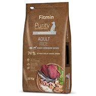 Fitmin Purity Dog Rice Adult Fish & Venison 12 kg - Granule pro psy