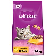 Whiskas granule kuřecí pro dospělé kočky 14 kg
