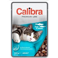 Calibra Cat  kapsa Premium Adult Trout & Salmon 100 g