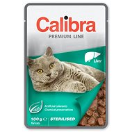 Calibra Cat  kapsa Premium Sterilised Liver 100 g - Kapsička pro kočky
