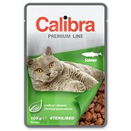 Calibra Cat  kapsa Premium Sterilised Salmon 100 g - Kapsička pro kočky