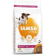 IAMS Dog Senior Small & Medium Chicken 3 kg - Granule pro psy