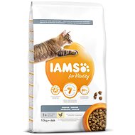 IAMS Cat Adult Indoor Chicken 10 kg - Granule pro kočky