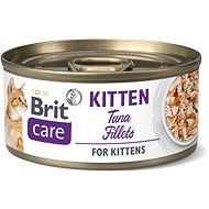 Brit Care Cat Kitten Tuna Fillets 70 g - Konzerva pro kočky