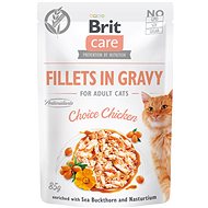 Kapsička pro kočky Brit Care Cat Fillets in Gravy Choice Chicken 85 g