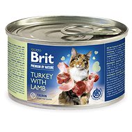Brit Premium by Nature Turkey with Lamb 200 g - Konzerva pro kočky