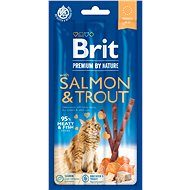 Brit Premium by Nature Cat Sticks with Salmon & Trout 3 ks - Pamlsky pro kočky