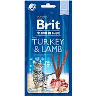 Pamlsky pro kočky Brit Premium by Nature Cat Sticks with Turkey & Lamb 3 ks