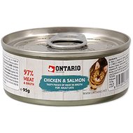 ONTARIO canned Chicken Pieces+Salmon 95g
