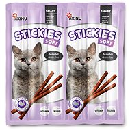Pamlsky pro kočky Akinu Stickies pro kočky 6 × 5  g, krůtí tyčinky