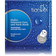 TIANDE Pro Comfort Intenzivní na obličej a krk Hyaluronová kyselina 1 ks - Pleťová maska