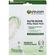 Pleťová maska GARNIER Skin Naturals textilní maska pro výživu a nápravu suché pleti Nutri Bomb s mandlovým mlékem,