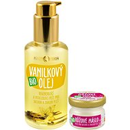 PURITY VISION Bio Vanilkový olej 100 ml + Bio Růžové máslo 20 ml ZDARMA - Kosmetická sada