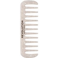 REVOLUTION HAIRCARE Natural Curl Wide Tooth Comb White - Hřeben