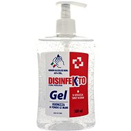 Antibakteriální gel DISINFEKTO Gel na ruce s obsahem alkoholu 500 ml - Antibakteriální gel