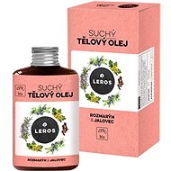 LEROS Suchý tělový olej Rozmarýn & jalovec 125 ml - Masážní olej
